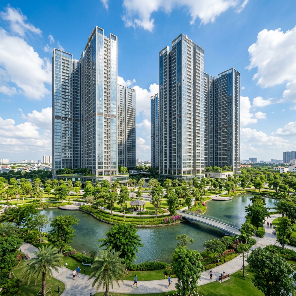 Phối cảnh Vinhomes Grand Park Thủ Đức